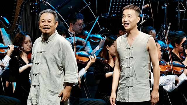 交响组曲《山河行》兰州首演　爷孙对话讲述陇原故事