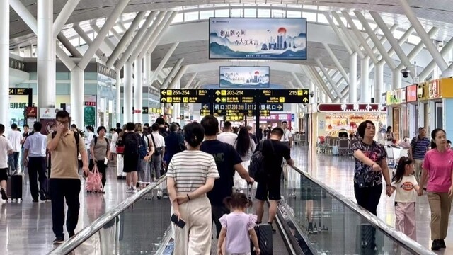 昌北机场暑运运送旅客253.5万人次