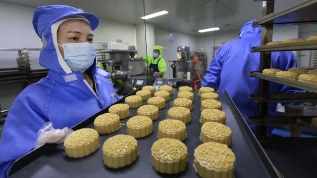 中秋将至 月饼飘香