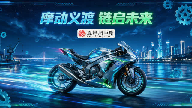 大渡口“造浪”高端摩托车，2030年产值剑指200亿元