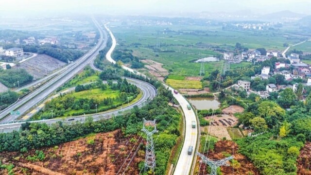 黄花绕城公路连接线正式通车