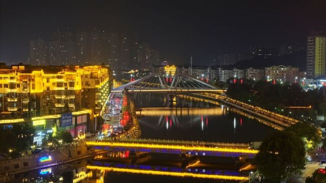 璀璨夜景美如画