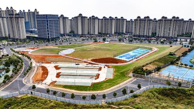 闲置地块变身城市新公园