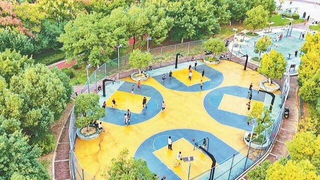 打造“15分钟健身圈”