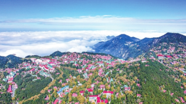 庐山牯岭秋意正浓