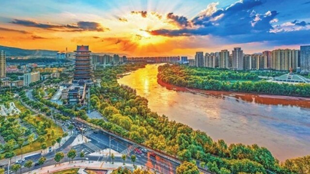 大河奔涌润陇原