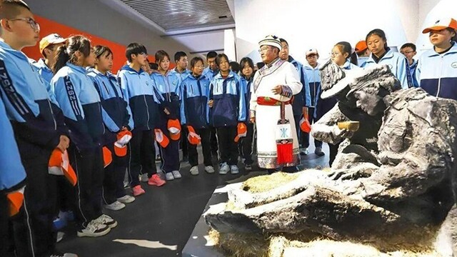 甘肃张掖师生研学感悟长征精神