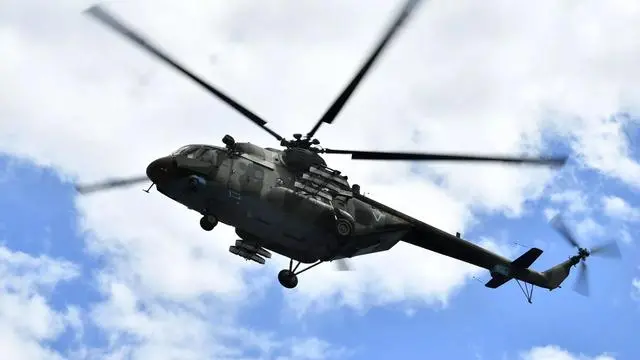 俄军米-35直升机