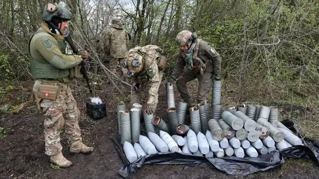 ▲乌克兰炮兵消耗了美军的大量炮弹库存