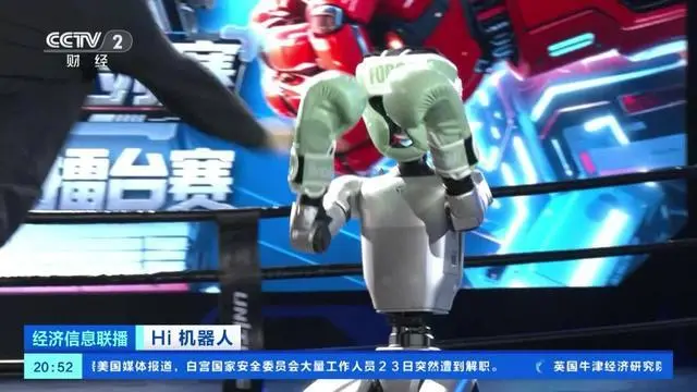 全球首个人形机器人格斗赛开赛，宇树G1擂台激烈对打(图3)
