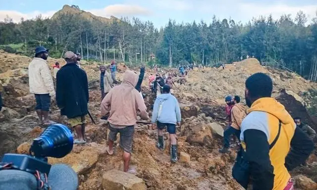 天灾还是人祸？巴新山体滑坡或致2000人被活埋，附近部落暴力冲突阻碍救援