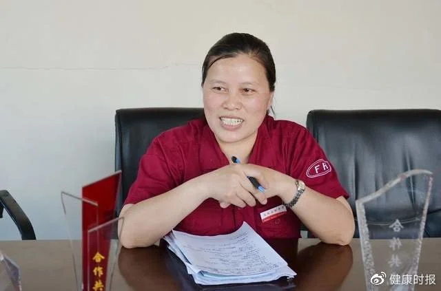 第十三届全国人大代表、安徽省合肥市肥东县总工会兼职副主席李小莉。肥东县人民法院官微图