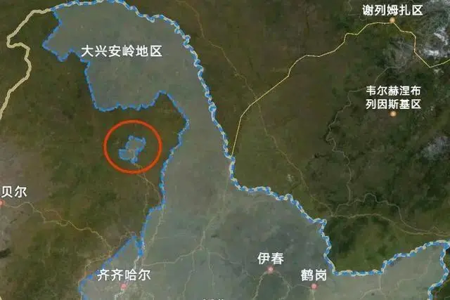 ▲地级市级别的驻地“飞”到了内蒙古