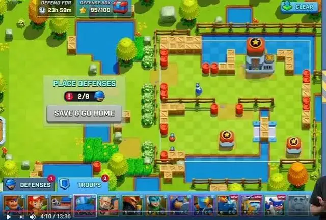 Supercell新游《Rush Wars》开测，一款融合COC+CR+...的策略游戏-rush world
