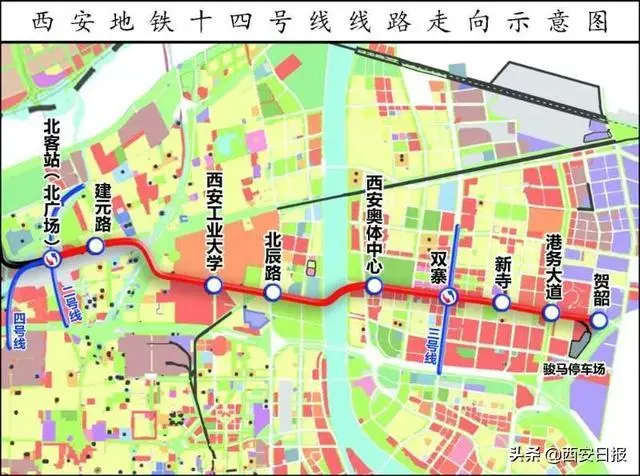 西安地铁14号线列车最新消息来了！插图12