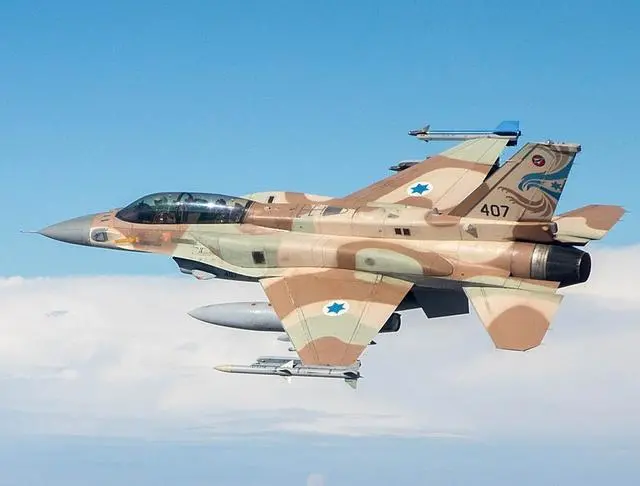 ▲以色列空军的F-16I战机，图片来源：网络