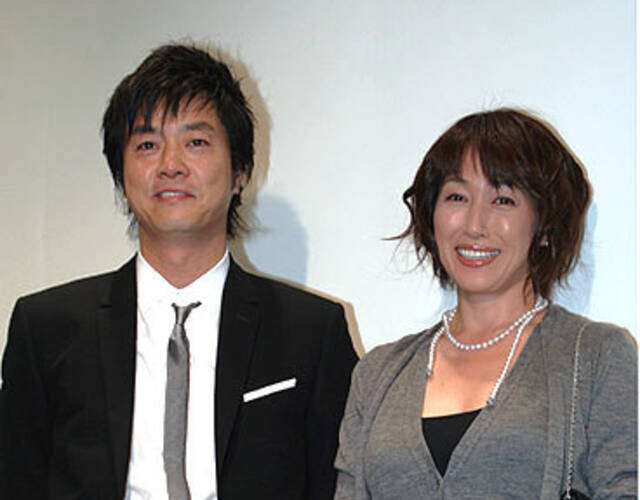 高知东生与高岛礼子.(资料图)