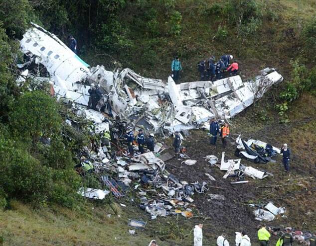 巴西球员空难幸存者:生还只因一动作