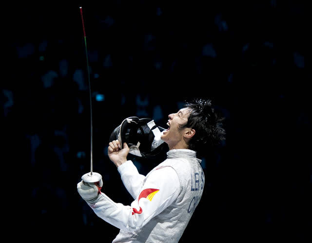 和伦敦奥运,并且在2012年曾帮助中国男子花剑实现了奥运金牌零的突破