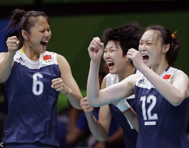 盘点历届中国女排队长"不拼就会死"