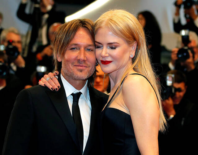 妮可·基德曼与老公凯斯·厄本.