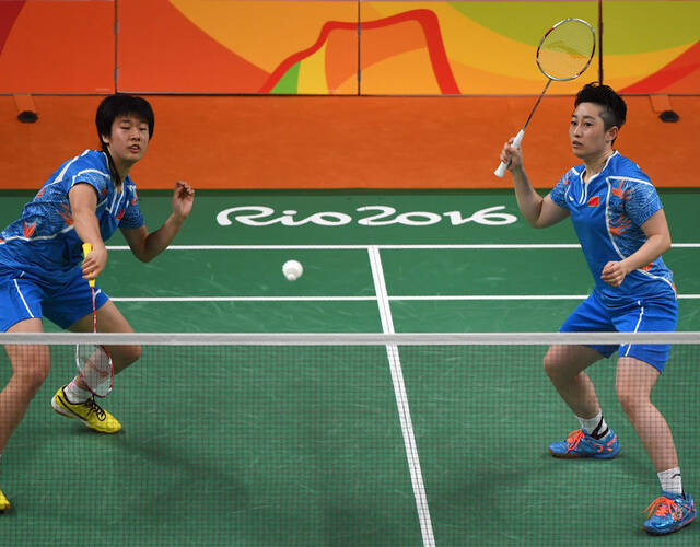 里约奥运羽毛球女子双打铜牌争夺赛,唐渊渟/于洋不敌韩国组合遗憾无缘