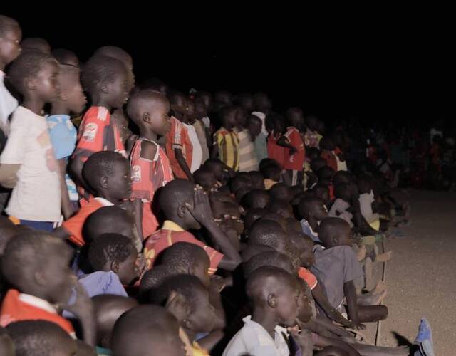 里约奥运会开幕仪式上出场的难民代表团