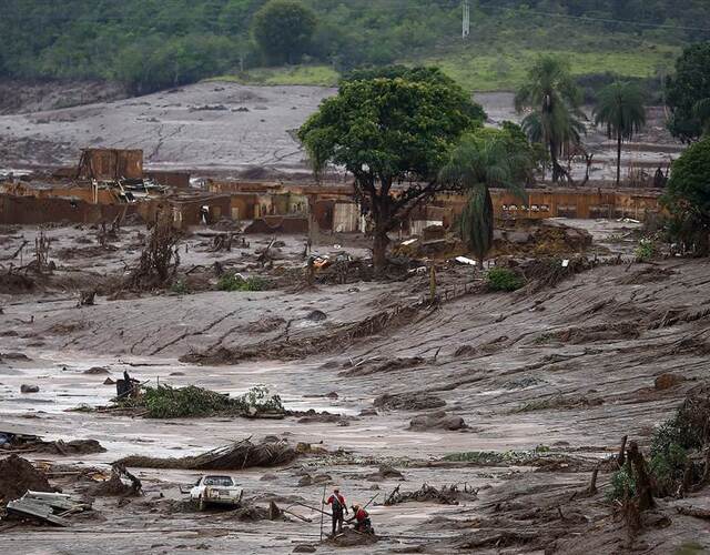 巴西:水坝溃坝造成的后果