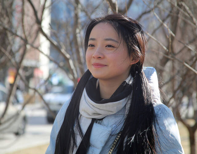 上戏北电艺考生拼颜值 北电"小董洁"抢镜