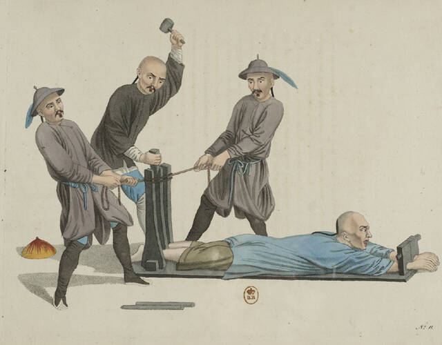 残酷的脑洞:西方人笔下的清代奇葩酷刑