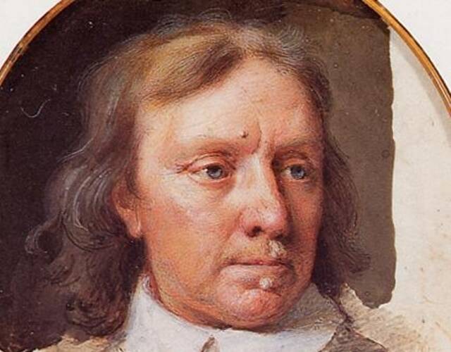 奥利弗·克伦威尔:这位英国军官和政治人物于1658年去世,以国葬的方式
