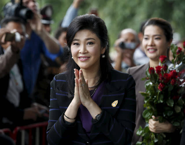 泰国周五(1月15日)展开对该国前总理英拉·西那瓦(yingluck