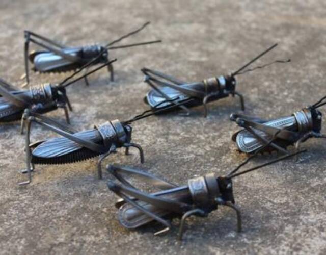 焊接艺术:让废铁皮重焕新生