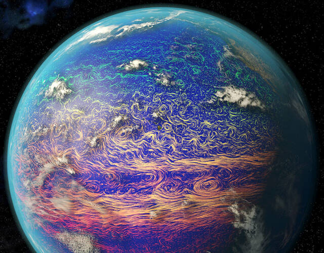 这些图片是nasa在卫星拍摄的地球图片基础上,使用最新技术上色而成的.