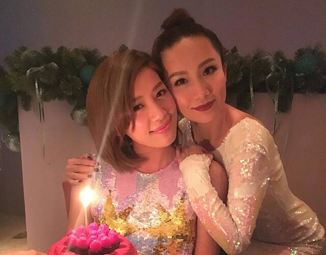 12月21日,是女星黄智雯33岁生日,好姐妹胡杏儿,胡定欣,胡蓓蔚,姚子羚