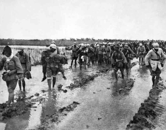 解放军二野进军大西南旧照