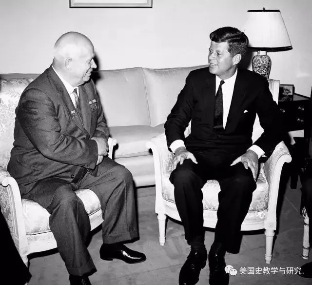 赫鲁晓夫与肯尼迪在维也纳举行会谈（1961年）