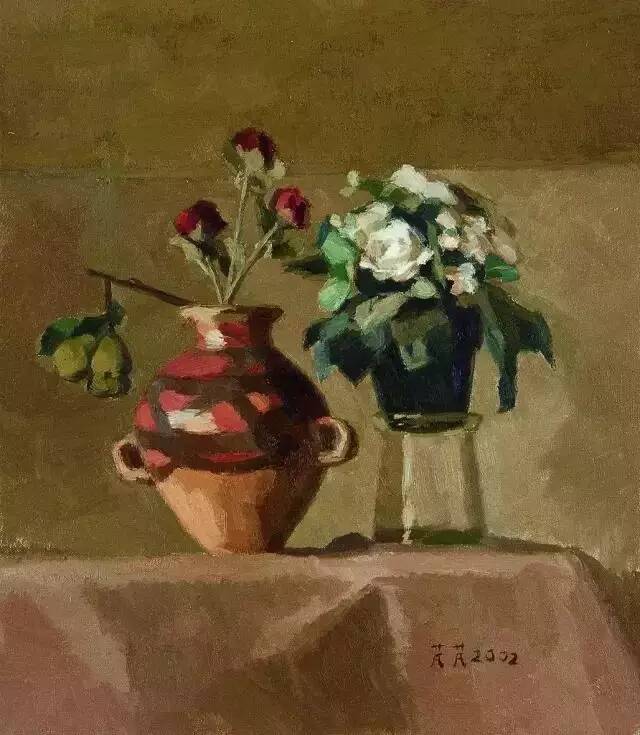 画家妻子里最著名的一个佟芃芃油画作品欣赏