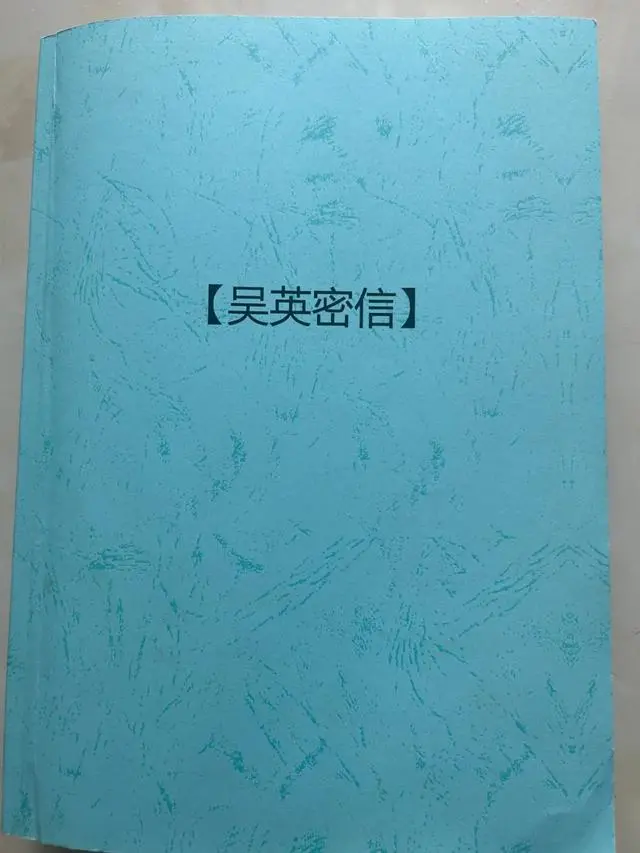 吴英的880页申诉材料