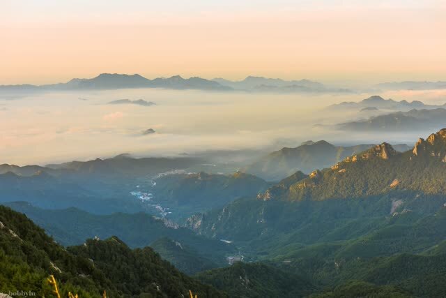 登上雾灵主峰才知道什么是"后龙风水禁地"_雾灵山农家院点评网