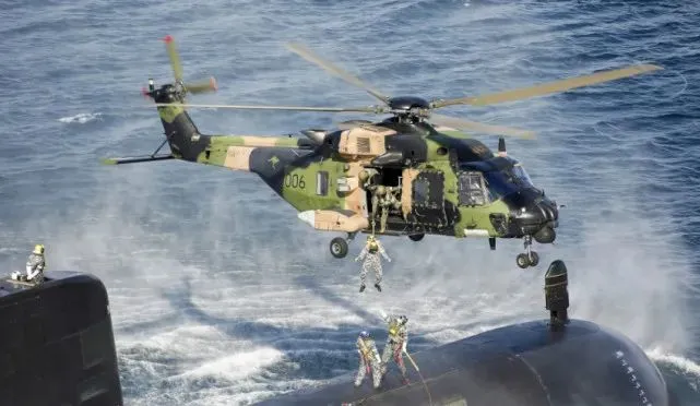 澳大利亚军队装备的MRH-90“泰斑蛇”直升机 图：资料