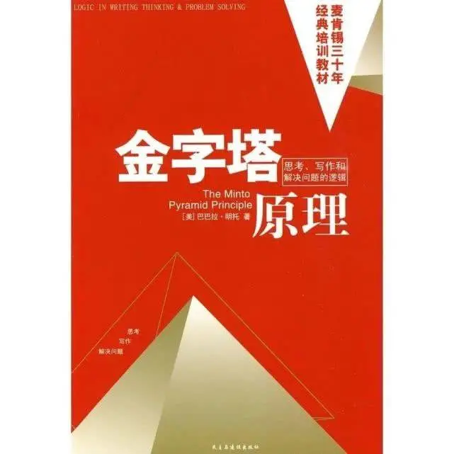 金字塔原理读后感（金字塔原理读后感1000字） 第3张