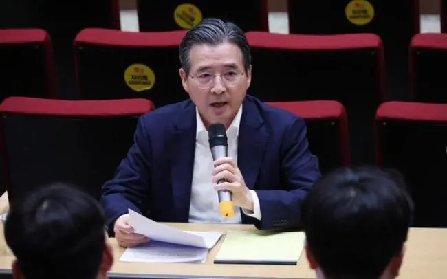 资料图:韩国总统府政策室长金容范