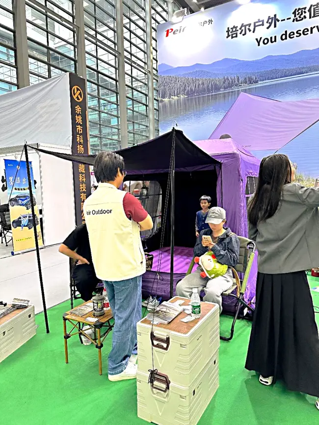 主场作战,培尔户外深圳COSP展演绎“移动的家”新高度