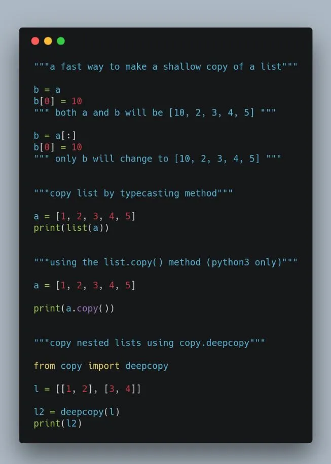 资源 | Python技巧 101：这17个骚操作你都Ok吗9