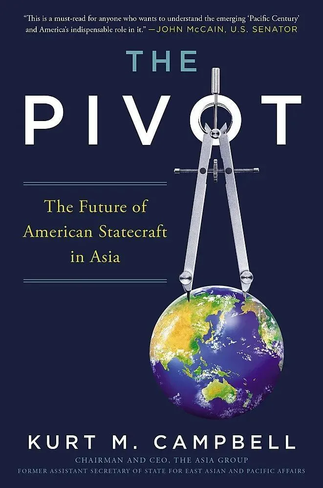 图为坎贝尔著作《转向：美国亚洲国策的未来》（The Pivot: The Future of American Statecraft in Asia）