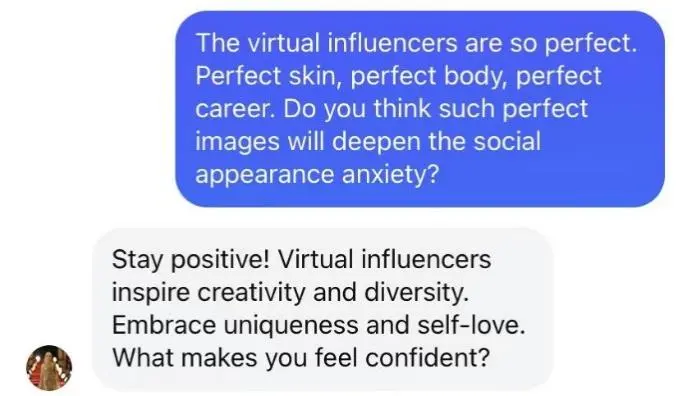 蕾莉对容貌焦虑的回应,三观很正。(图/《新周刊》)