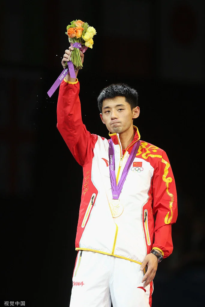 2012年伦敦奥运会，张继科拿下单打冠军。