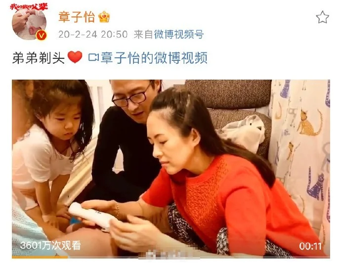 曝章子怡汪峰离婚子女抚养权划分，网友：章子怡啥时候有儿子？