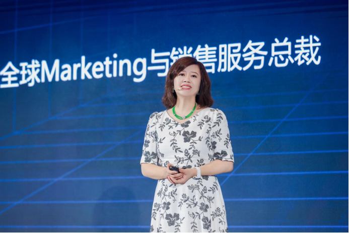 华为云全球Marketing与销售服务总裁石冀琳
